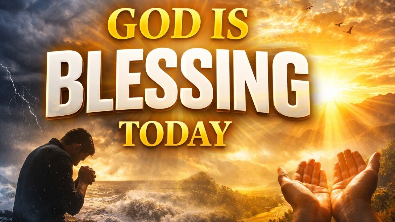 GOD IS BLESSING TODAY -- PRAYER WITH CHRIST - #jesus