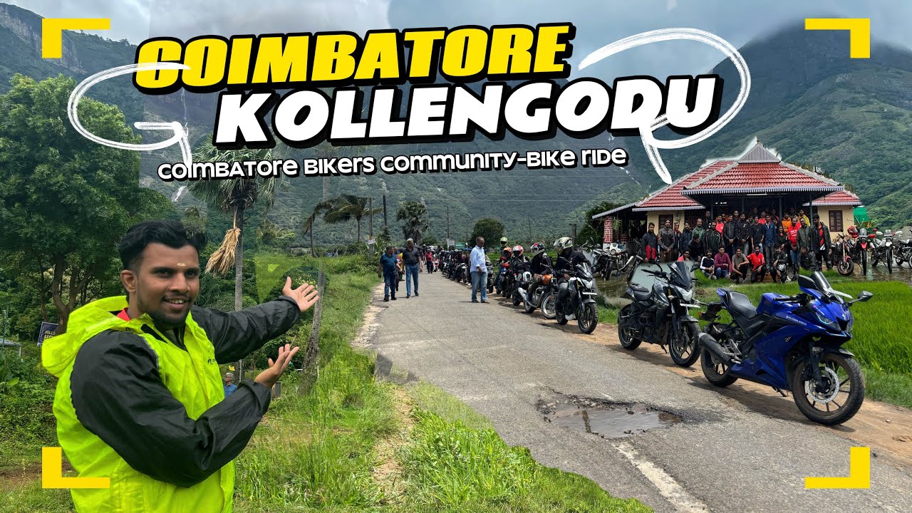 Coimbatore - Kollengode 😍🏔️| BIKE RIDE | CBC | Tamil | 📍Kerala. #kollengode #trending #viral 