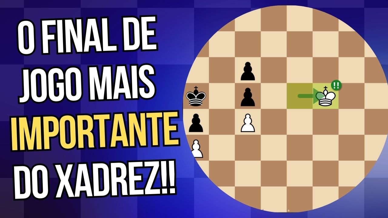 Todo Enxadrista PRECISA Saber Jogar esse Final Corretamente!! Aprenda o Final de Rei e Peão!