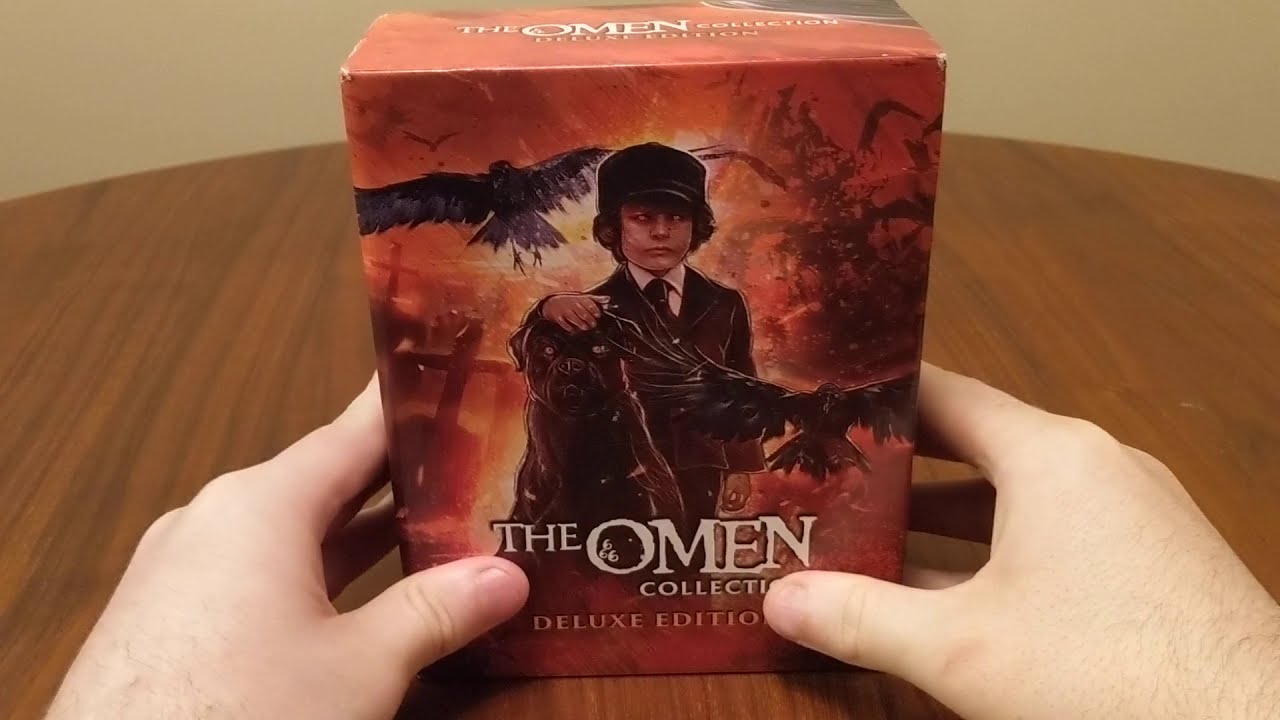 The Omen Collection Scream Factory Blu-Ray Boxset Unboxing