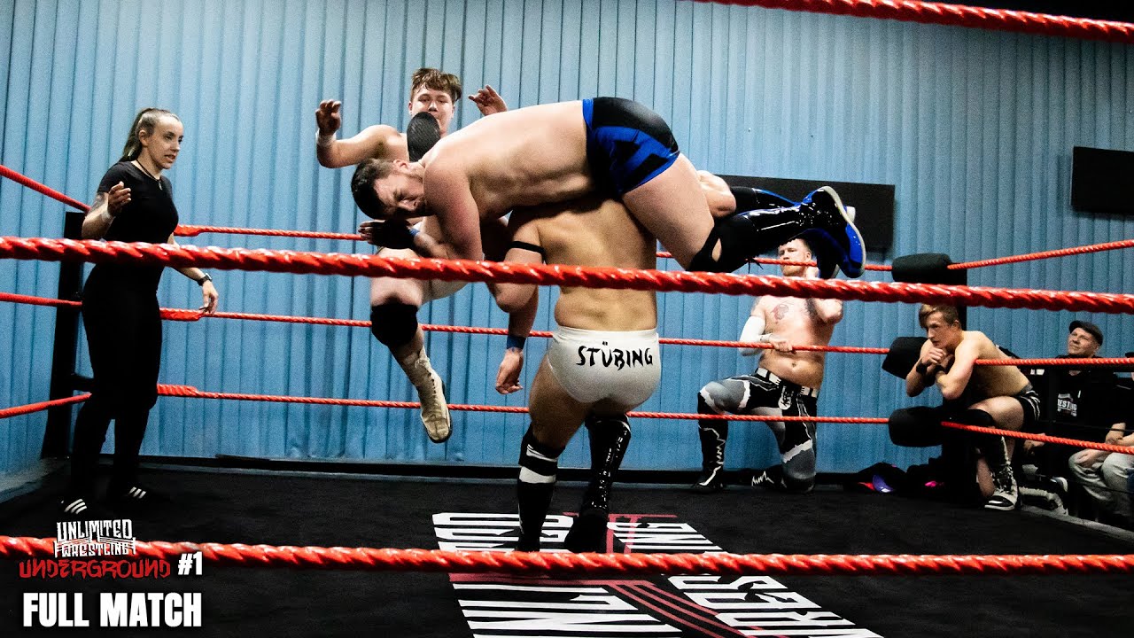 Draufgänger vs. Stübing Brüder vs. Black & Reich | Unlimited Wrestling Underground #1