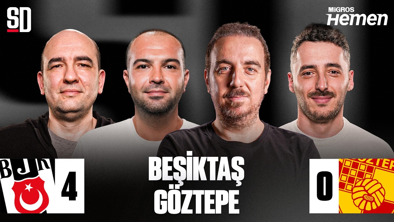 BEŞİKTAŞ - GÖZTEPE MAÇ SONU CANLI | Fırat Günayer, Sercan Dikme, Bora Beyzade, Berkay Tokgöz