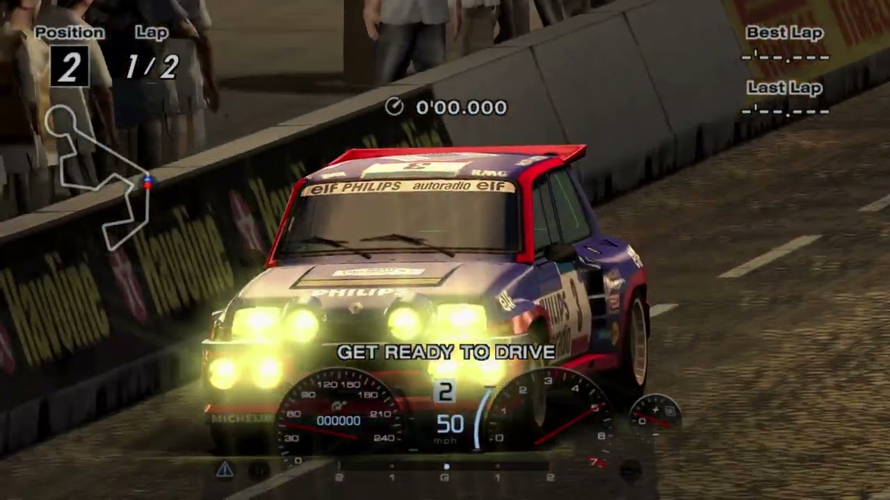 Gran Turismo 4 city courses Racing 1 and 2