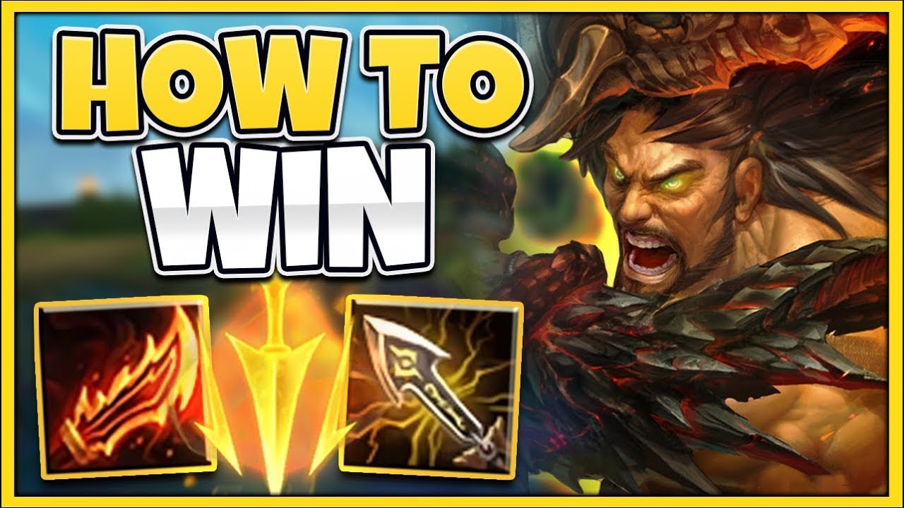 HOW TO WIN EVERY GAME AS TRYNDAMERE IN SEASON 9 (RANK 1 TRYND GUIDE) - League of Legends