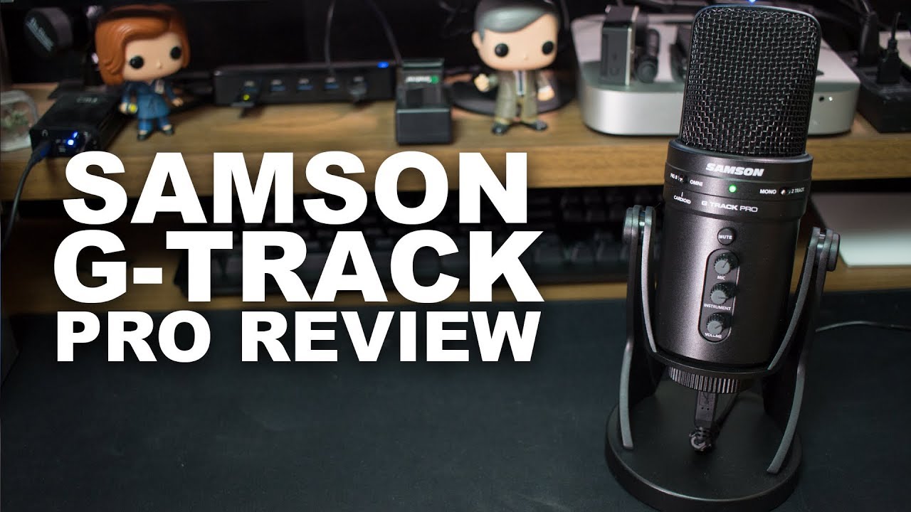 Обзор / Тест микрофона-интерфейса USB Samson G-Track Pro