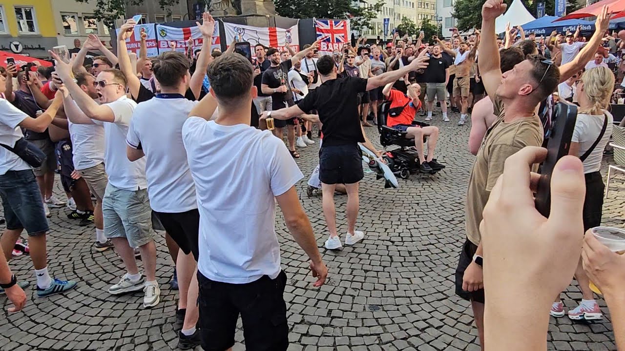 England Fans in Cologne 240624