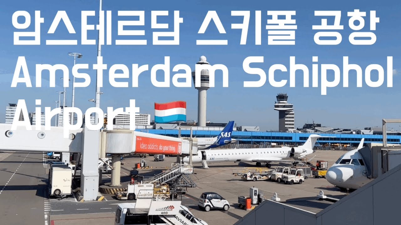 Lufthansa Amsterdam Schiphol Airport Arrival 암스테르담 스키폴 공항 브릿지에서 출구까지~ 도착하는 법