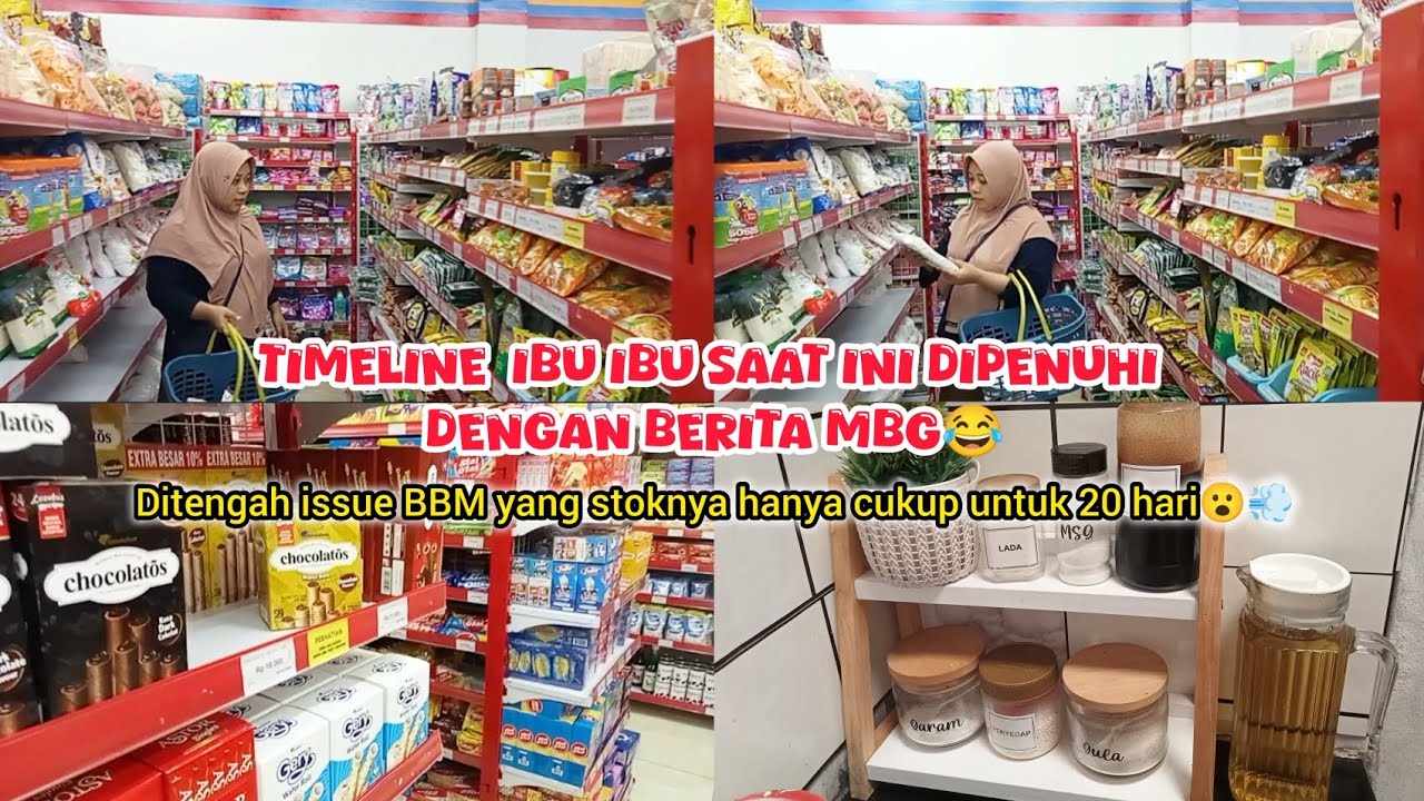 MBG LAGI VIRAL BANGET DI TIMELINE BERITA IBU IBU 😂| DI TENGAH ISSUE BBM YANG STOKNYA HANYA 20 HARI‼️