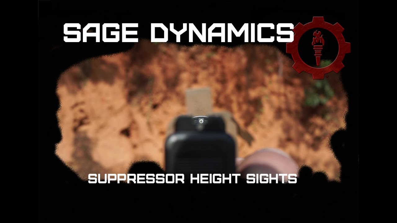 Suppressor height sights