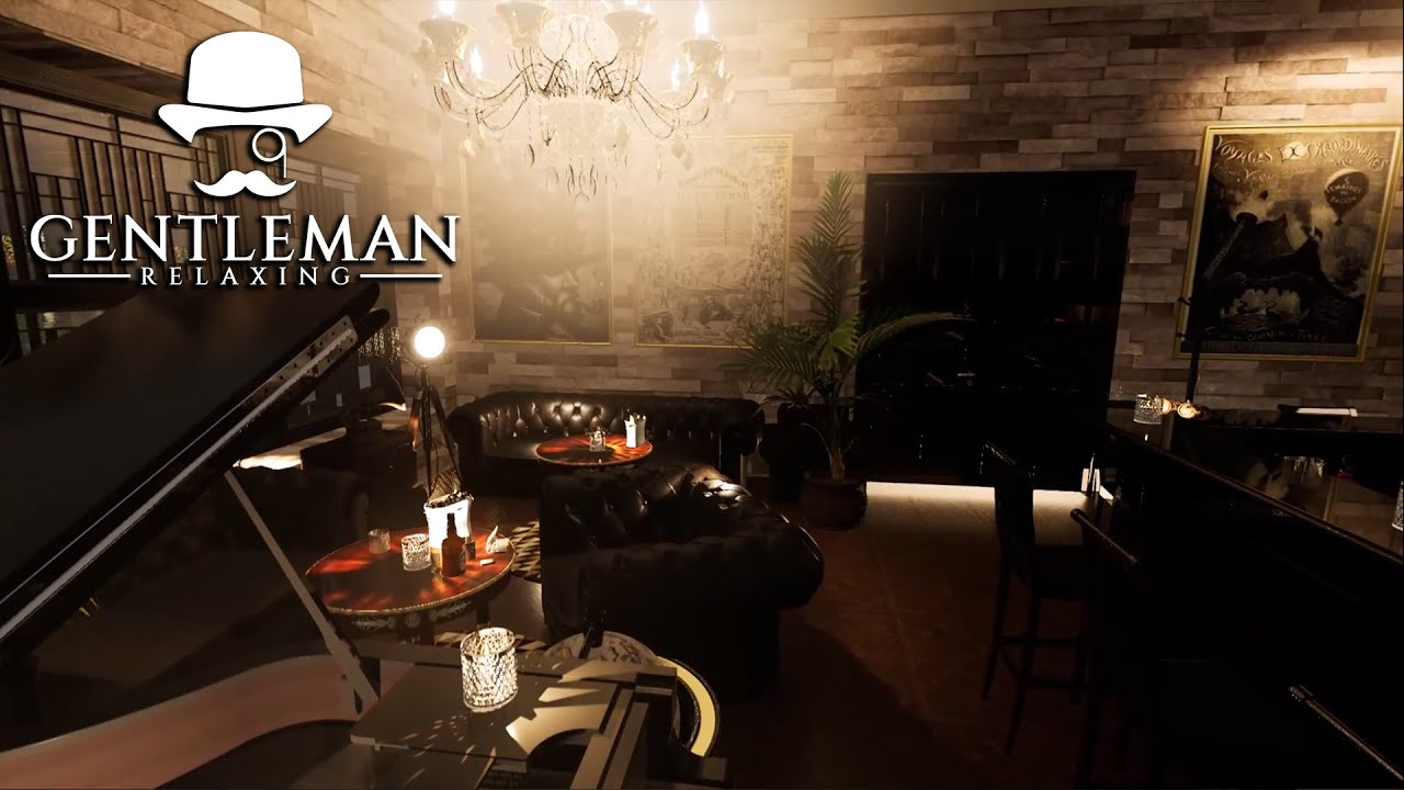 The Nautilus Lounge Bar | ASMR | 3D | Victorian Steampunk | Bar Ambience Sounds | Jules Verne