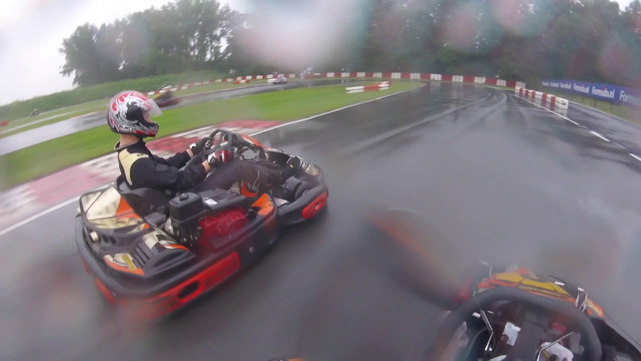 2h endurance race karten in de stromende regen @ Lelystad