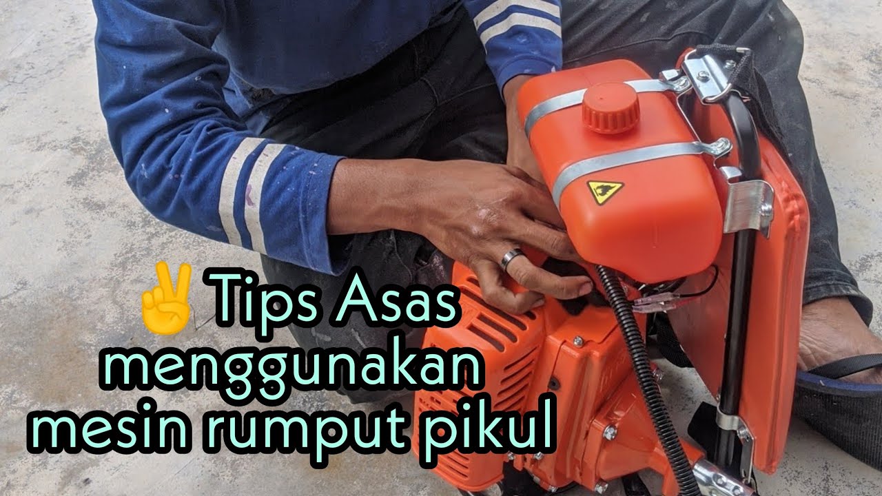 Cara mudah menggunakan mesin rumput pikul / sandang.. #caramudah#caranakgunamesinrumput#fkharuddinns