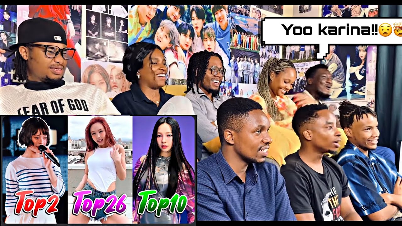 AFRICANS SHOW THEIR FRIENDS (NEWBIES) THE MOST VIEWED KPOP FANCAMS OF 2024 - SO FAR!