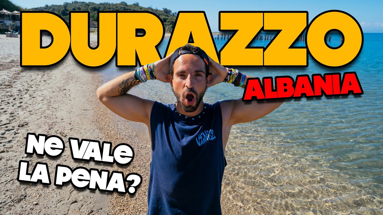 ALBANIA 🇦🇱 – Durazzo mi ha sorpreso! 😍 Città, mare e caos d’estate