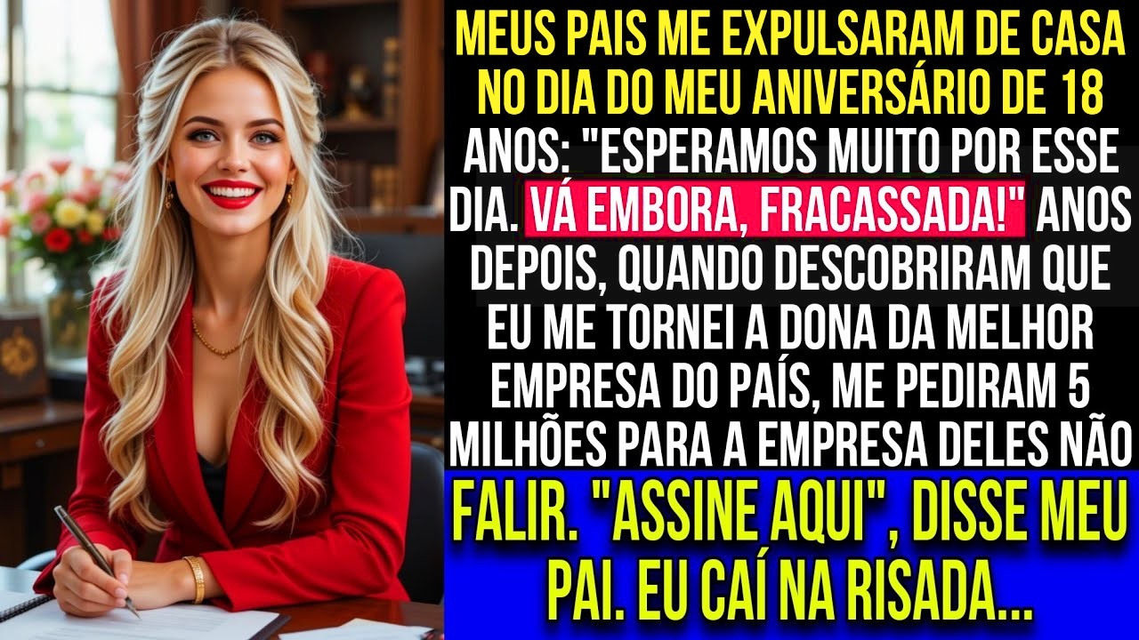 Os pais me chamaram de fracassado — até que a empresa deles precisou de US$ 5 milhões de mim