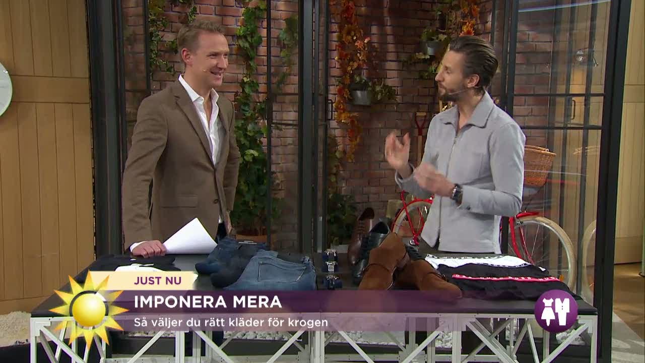 Fem plagg för att bli en vinnare på krogen - Nyhetsmorgon (TV4)