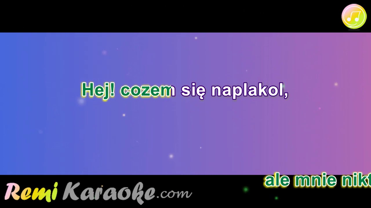 Krzysztof Krawczyk - Hej, górol ci jo, górol (karaoke - RemiKaraoke.com)