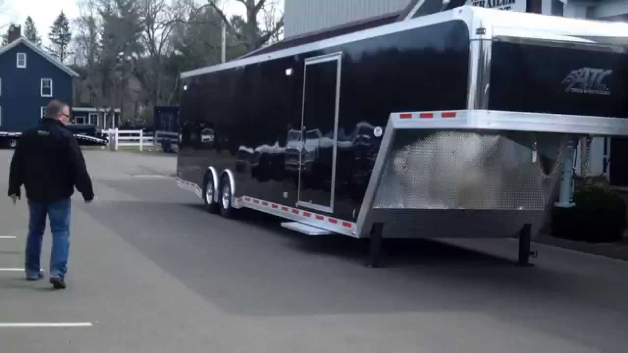 The Trailer Depot- ATC Quest CH305 Series 40' Enclosed Car Hauler Gooseneck