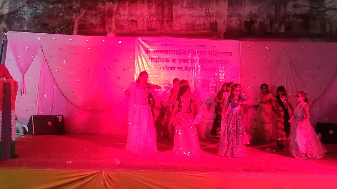 आदिवासी मिक्स गाणे |superb dance AVM school rohini @adivasi