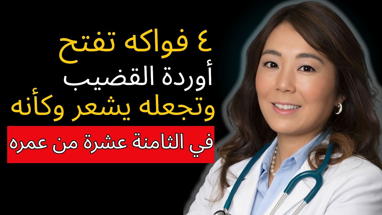 أخصائي المسالك البولية هذه الفواكه الأربع تُحسّن الدورة الدموية والعلاقة الحميمة بعد سن الستين