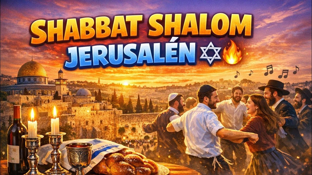 SHABBAT SHALOM JERUSALÉN ✡️🔥