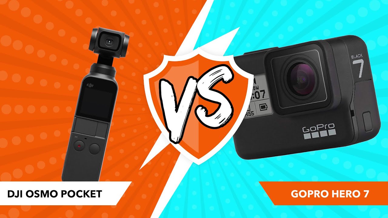 DJI Osmo pocket VS Gopro Hero 7 - SHOOT OUT #1 - Kamera Express