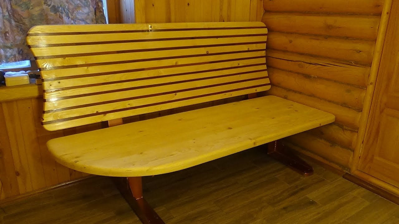 Скамейка, столярно-слесарное безумие.