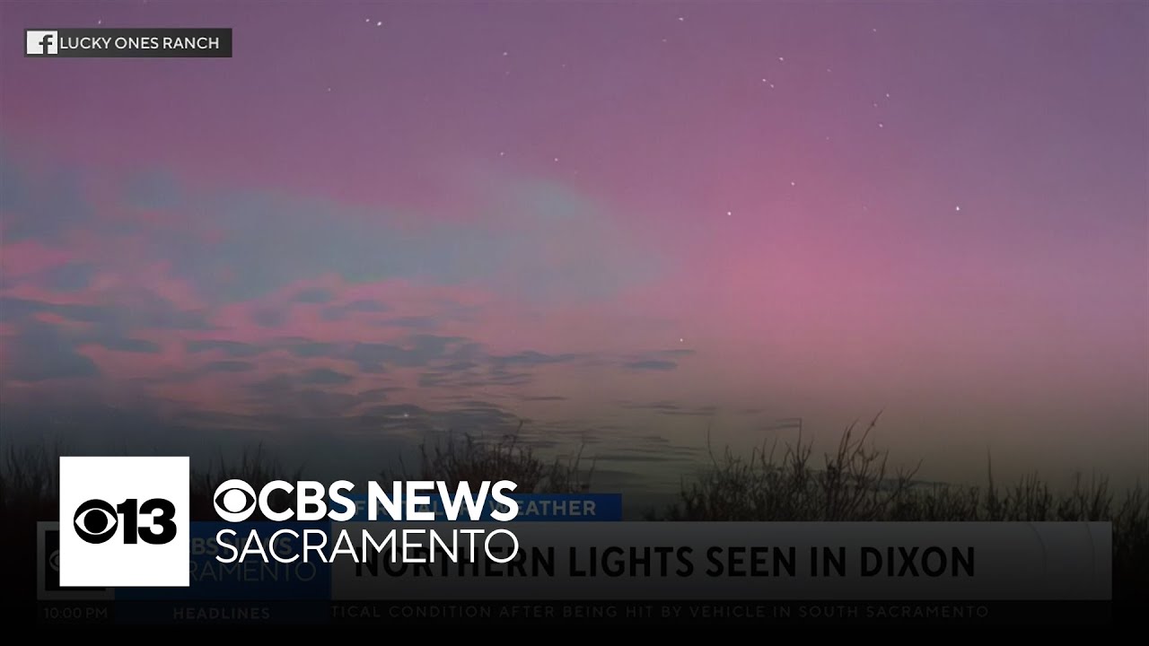 Northern Lights seen across Northern California skies. Here's why.