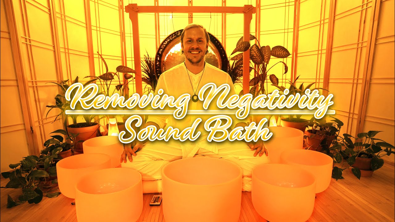 Remove Negative Energy Now - 99.9% Quartz Crystal Singing Bowl Cleansing Sound Bath