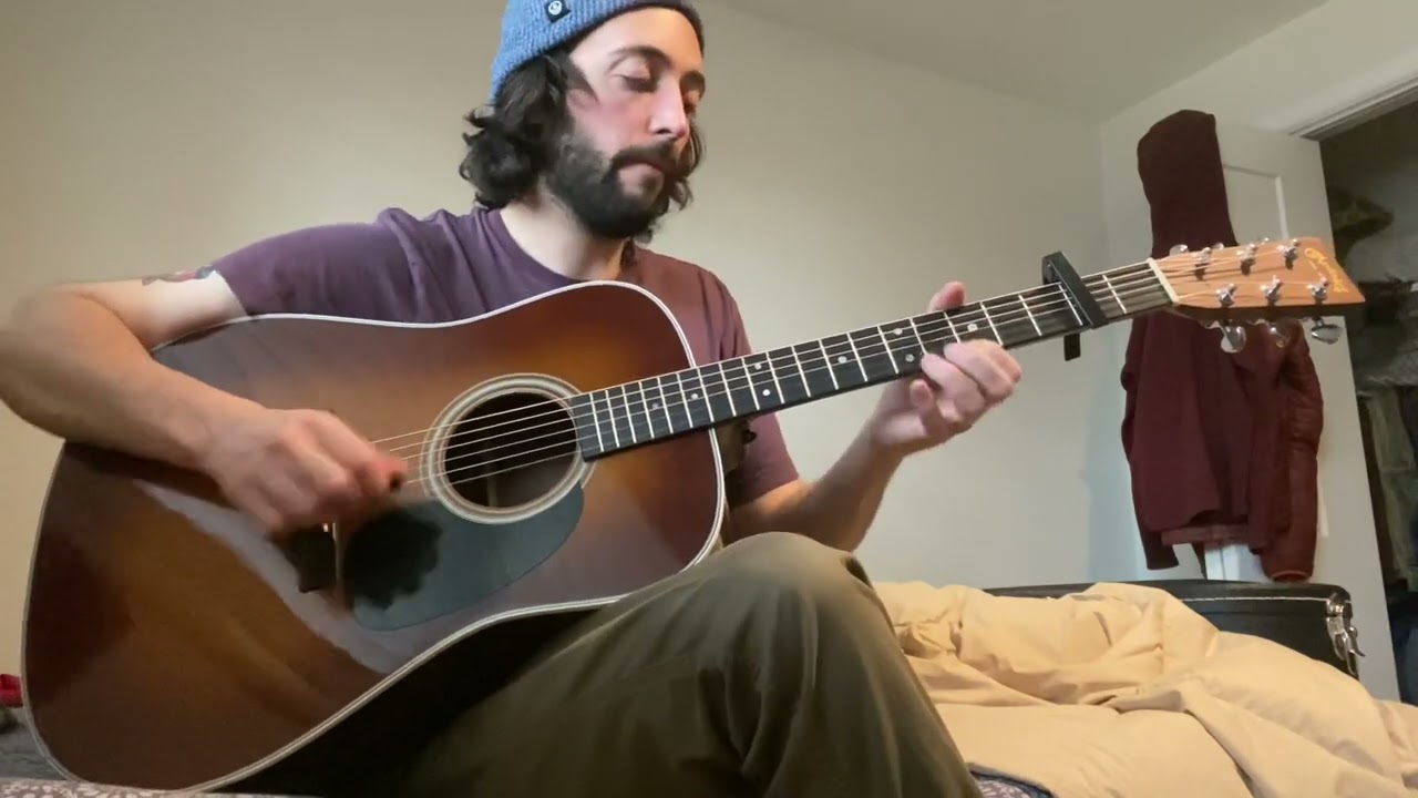 Salt Creek - bluegrass guitar fiddle tune