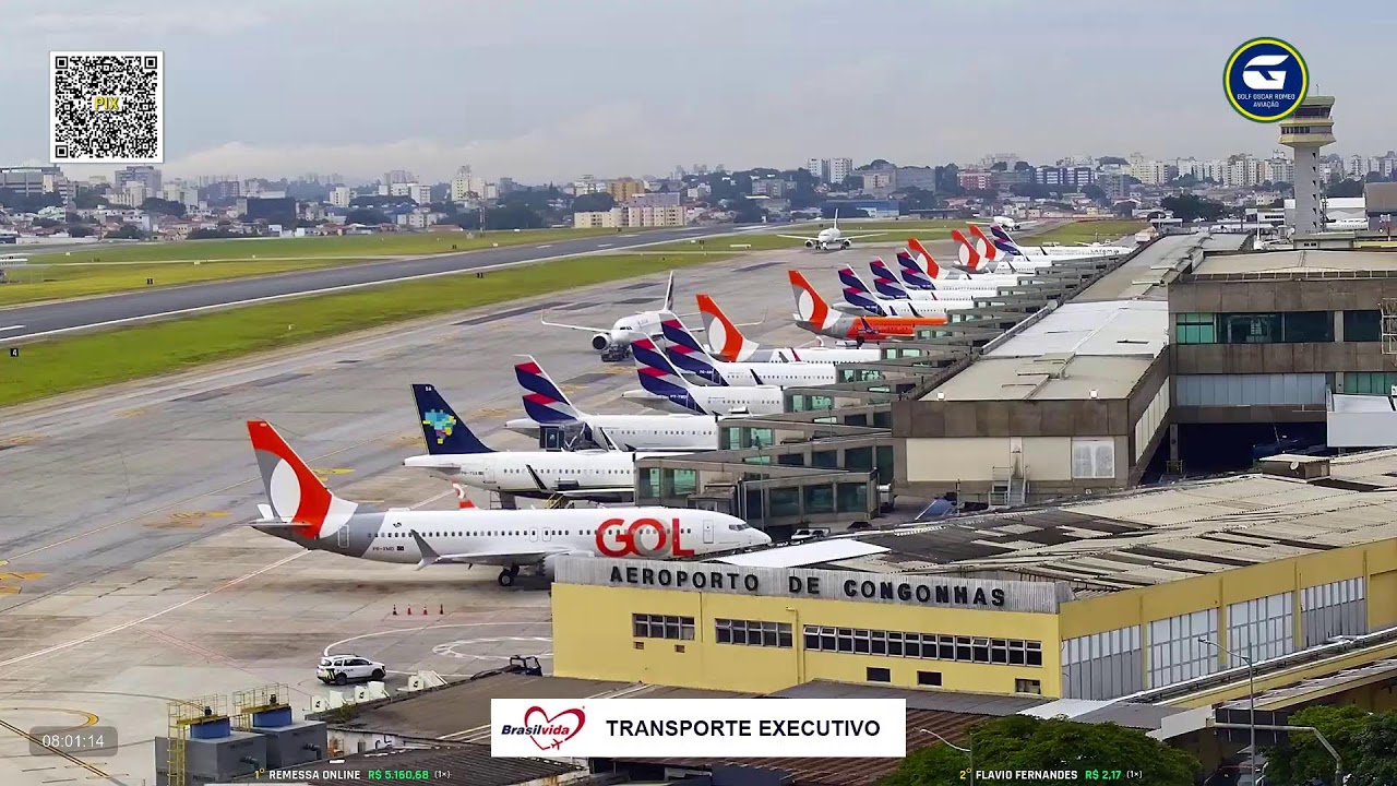 SBSP LIVE #2 - Aeroporto de São Paulo AO VIVO - CGH Airport - 22/02 Noite