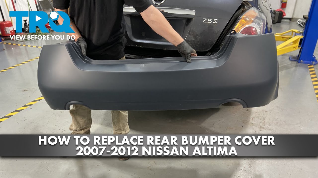 How to Replace Rear Bumper Cover 2007-2012 Nissan Altima
