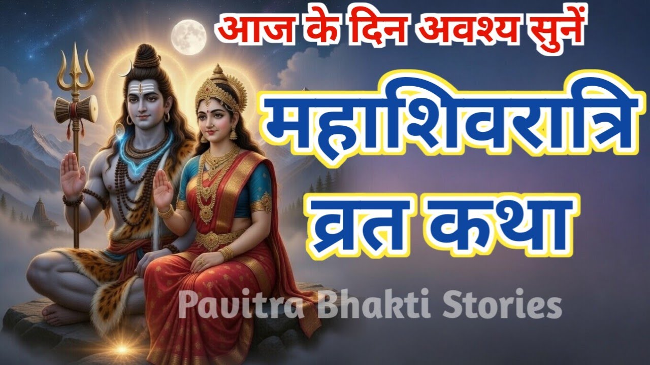 महाशिवरात्रि व्रत की संपूर्ण कथा | Mahashivratri Ki Pavan Kahani | शिवजी की चमत्कारी कथा |