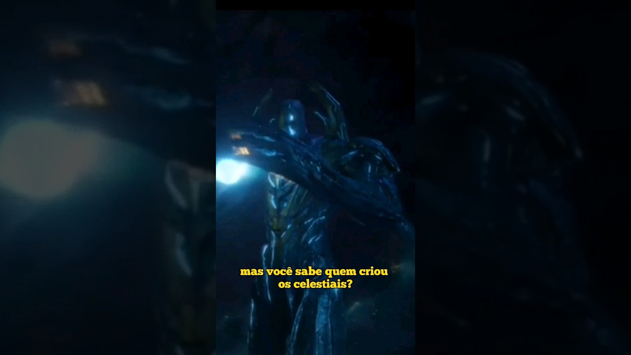 QUEM CRIOU OS CELESTIAIS DA MARVEL? #shorts