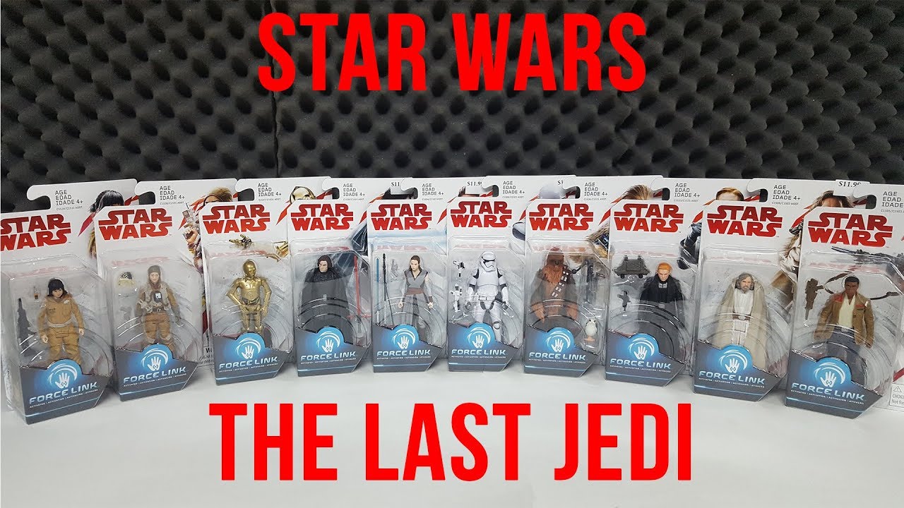 Unboxing and Review of Star Wars: The Last Jedi Action Figures!