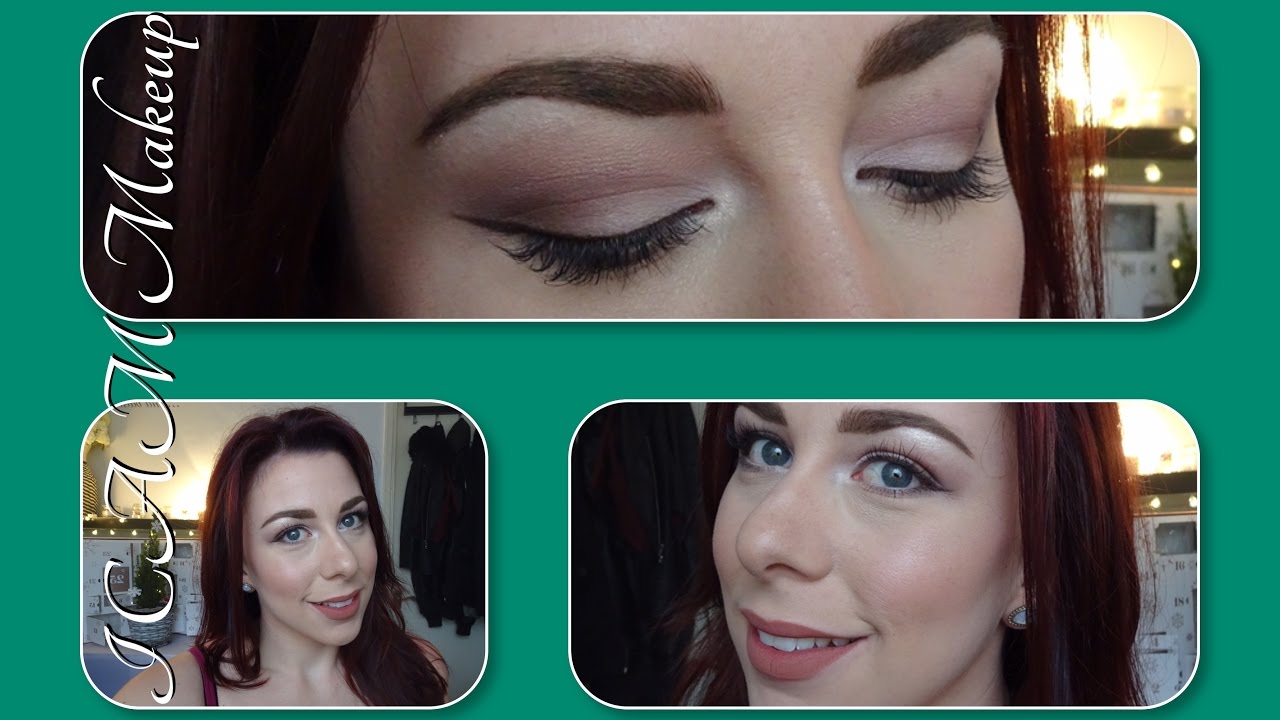 Shopping Day GRWM - Soft Smokey Eye & Dark Nude Lips - I CAM Makeup