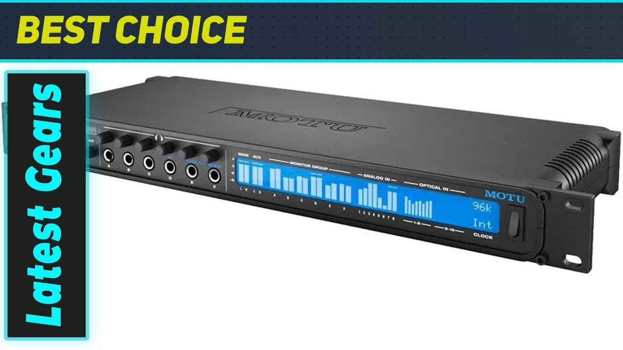 MOTU Monitor 8: The Ultimate Headphone & Monitoring Hub