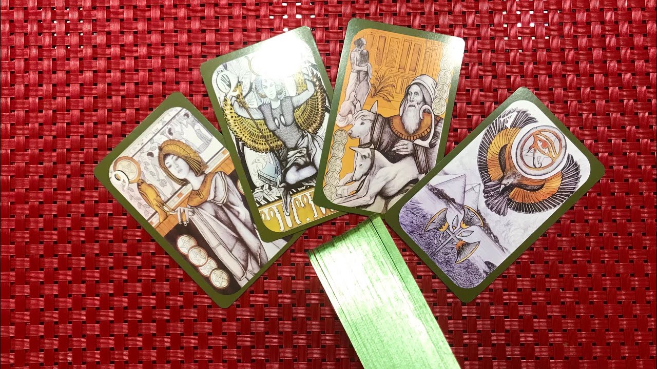 Распаковка 🍀 Таро Фантастических Мифов и Легенд с Алиэкспресс + Расклад «Проблема - как решить?».