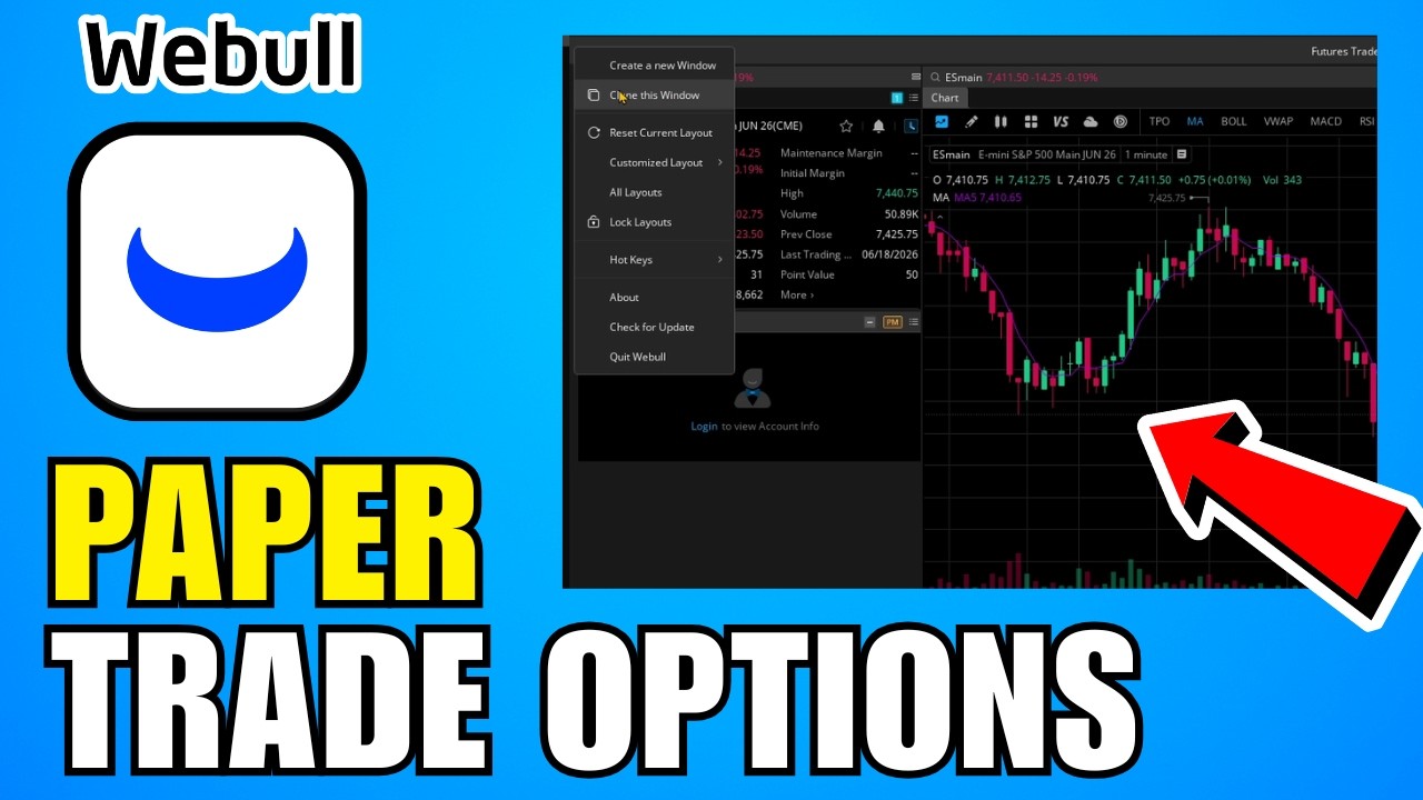 How To Paper Trade Options On Webull Desktop (2026) (Complete Guide)