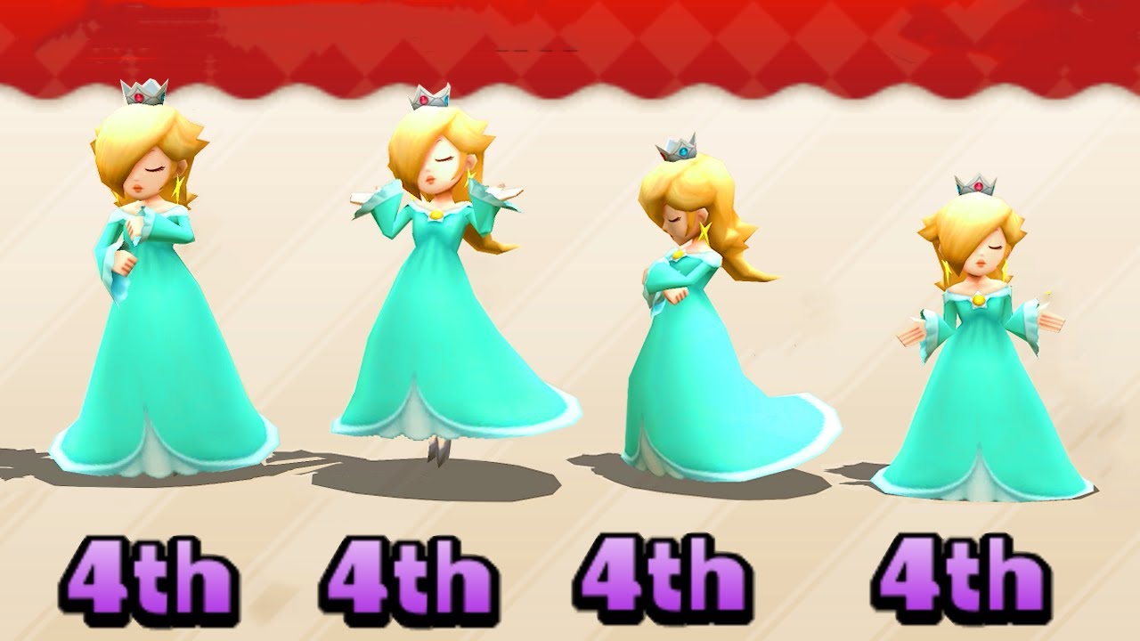 Mario Party the Top 100 - Bad day of Rosalina - Rosalina vs Her Best Friends
