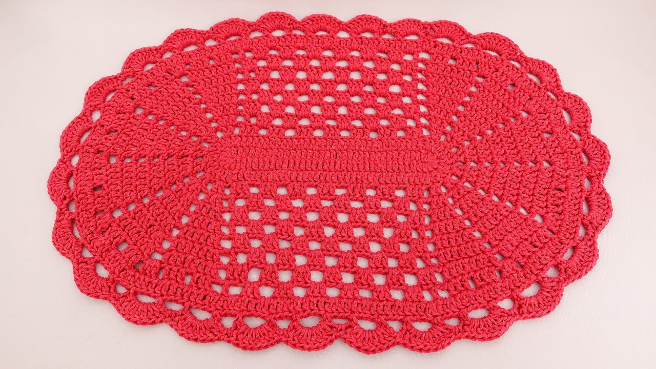 (español) ALFOMBRA DE CROCHET 