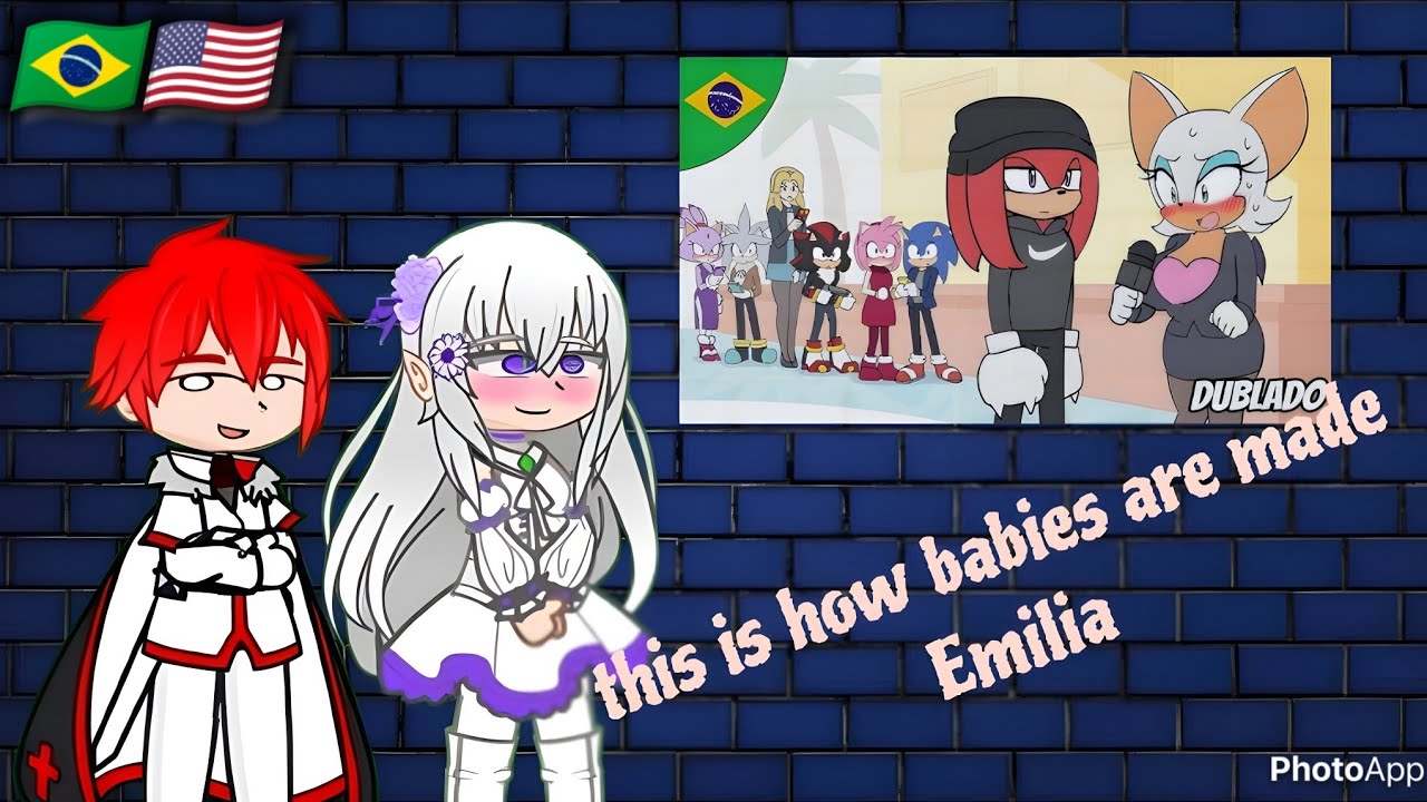Re:Zero React Ela n&atilde;o esperava por isso - Anima&ccedil;&atilde;o Sonic Dublada (as)