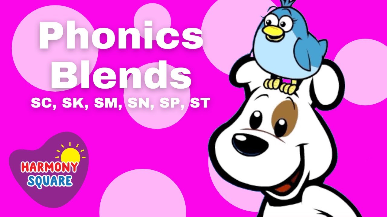 Phonics Blends: SC, SK, SM, SN, SP, ST - Beginning Reading