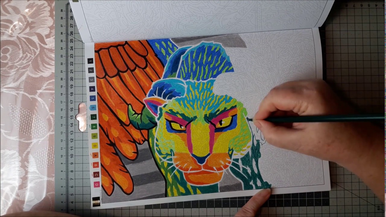 Coloriage mystère Disney 16, speed coloring