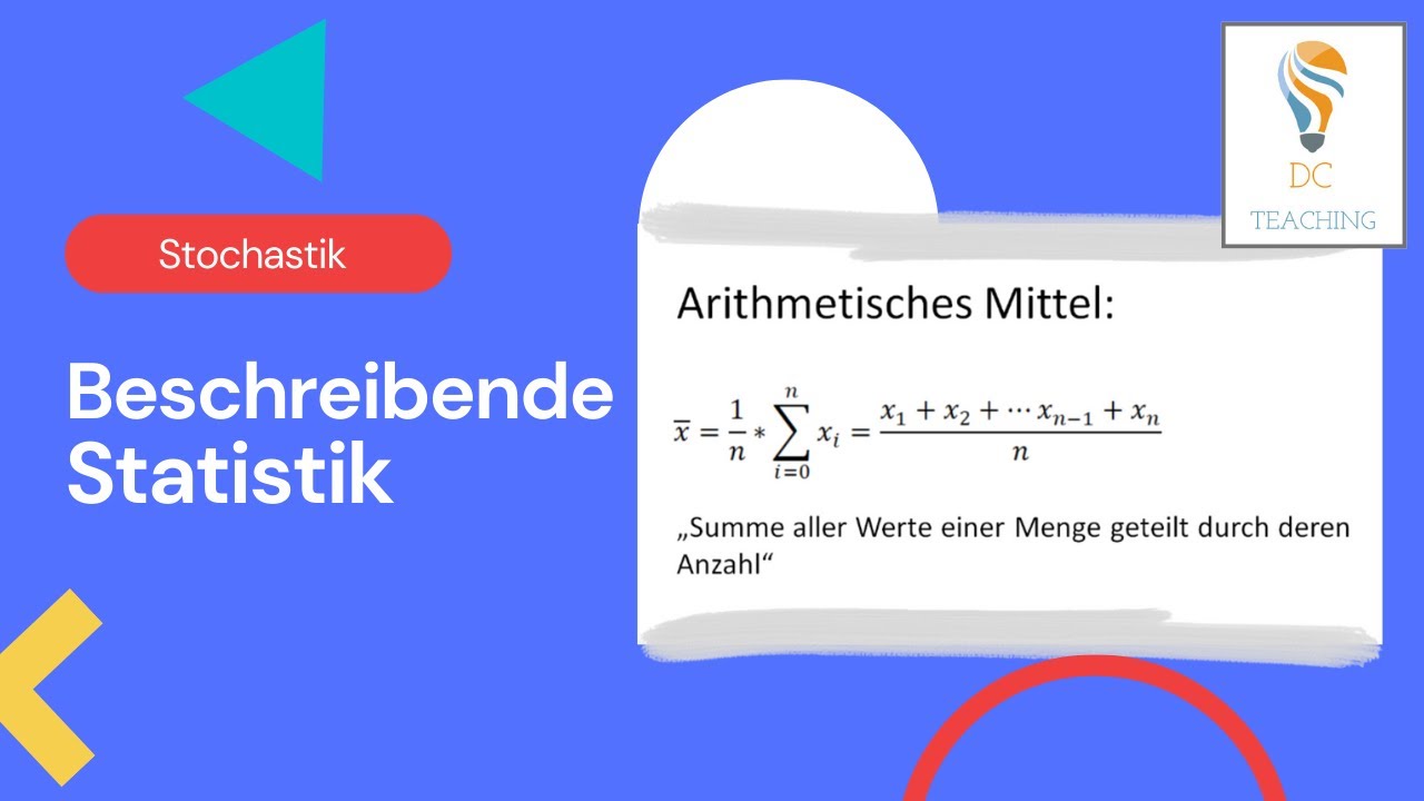 Beschreibende Statistik: Wie man Daten mit Mittelwert, Median und Modus beschreibt