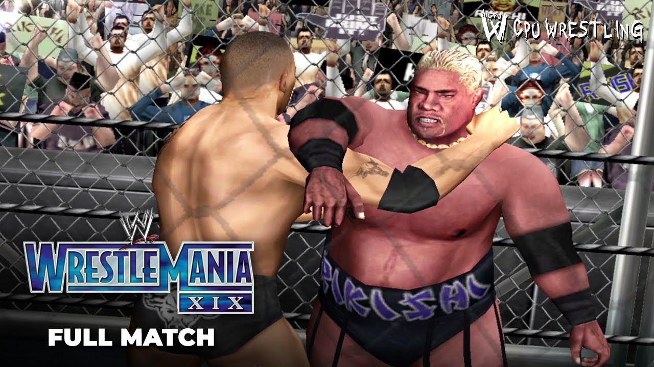 WWE WMXIX | Steel Cage Match: The Rock vs Rikishi