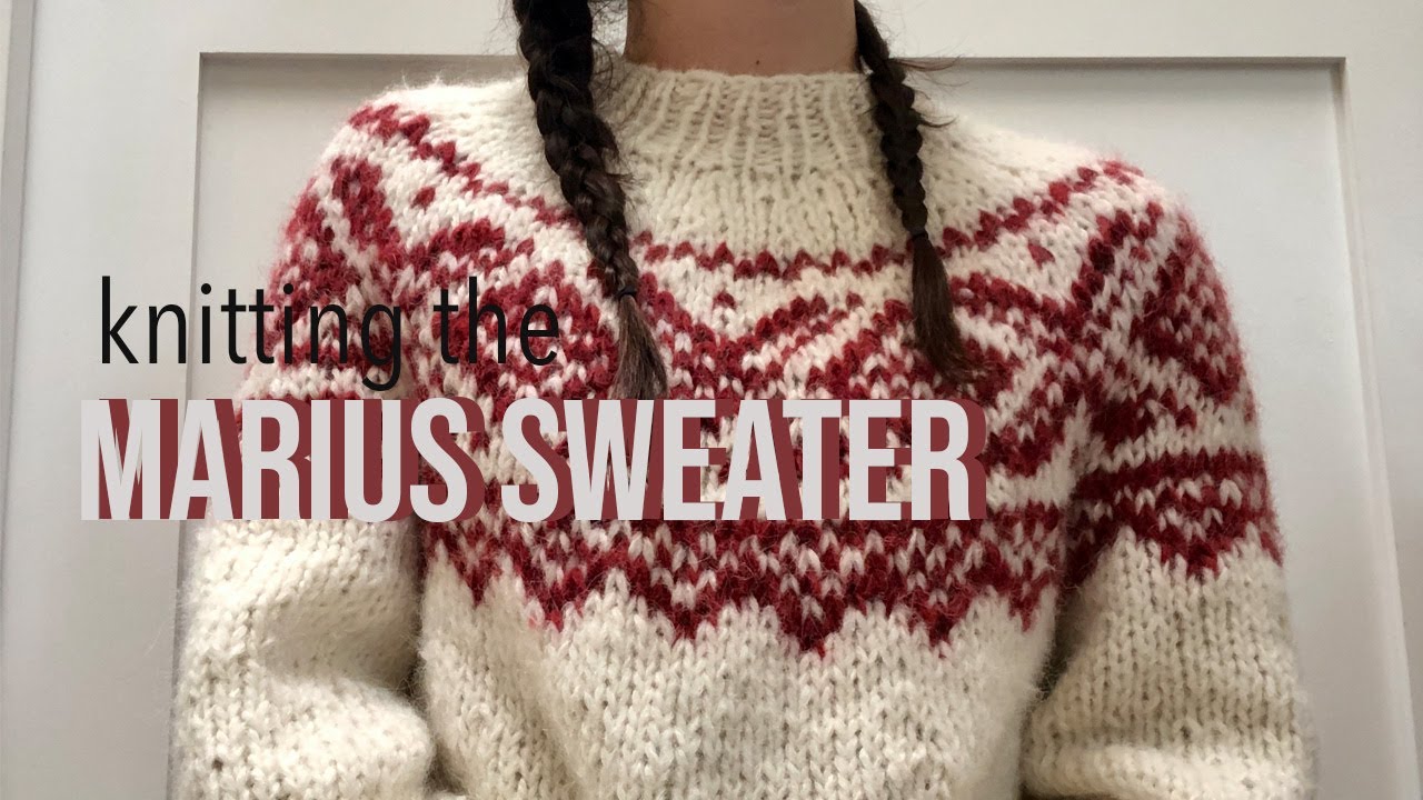 Knitting the Marius Sweater from Sandnes Garn