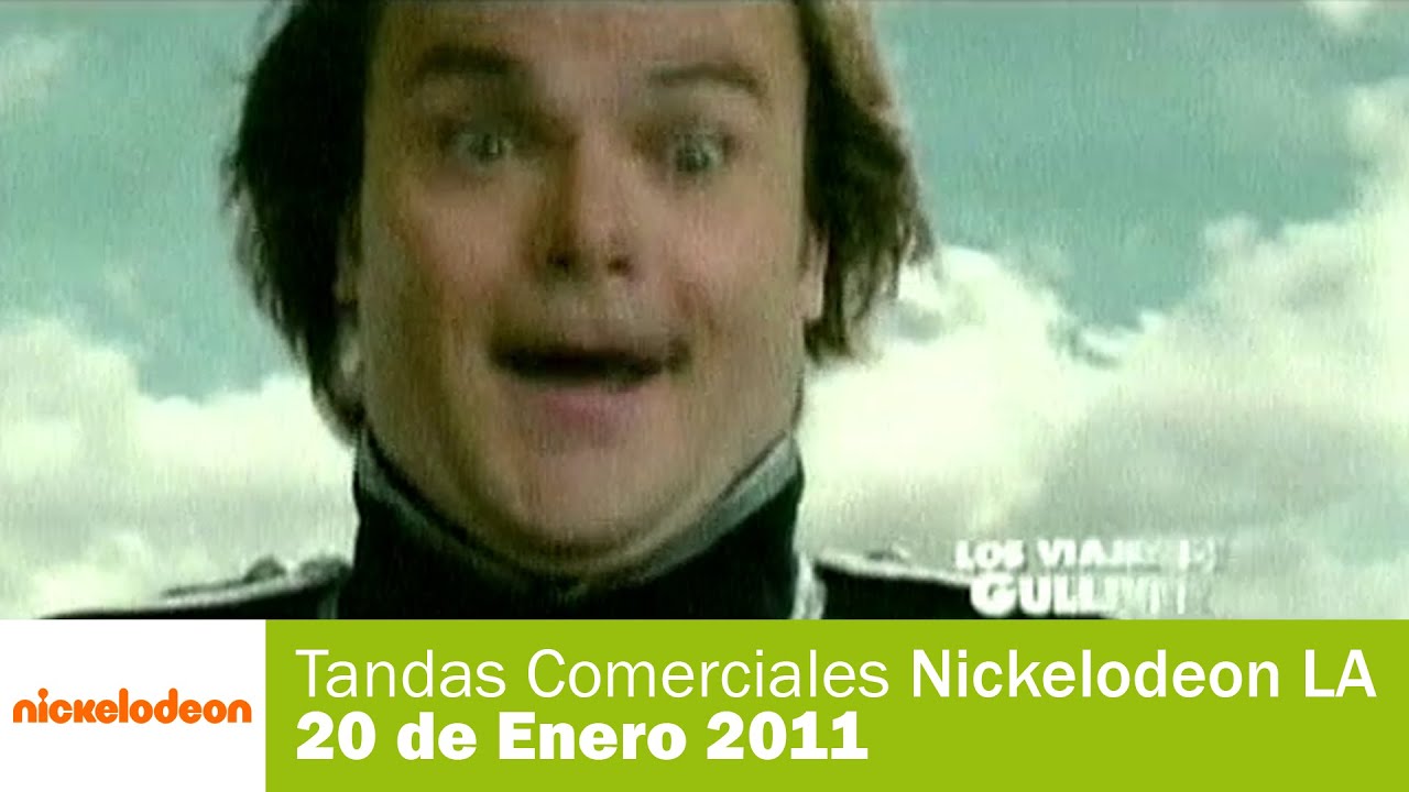 Tandas Comerciales Nickelodeon Latinoamérica - 20 de Enero 2011