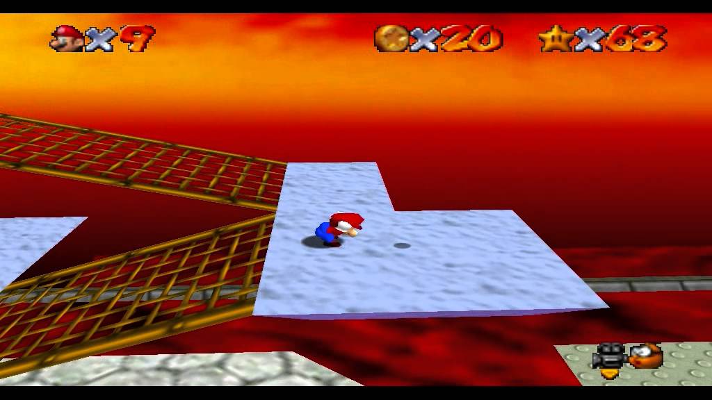 Super Mario 64 - Bowser in the Fire Sea