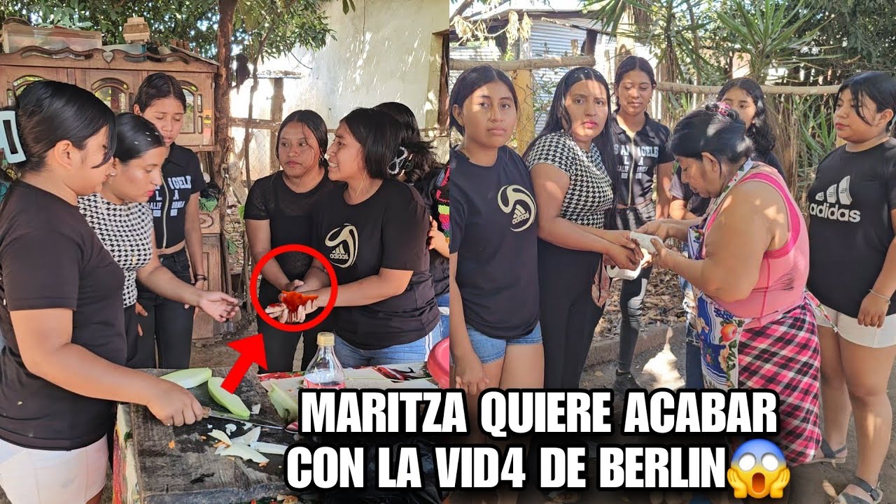 MARITZA Casi Le Quita La Mano A BERLIN De Puros Celos 😱 Por Andar Con ELMER 